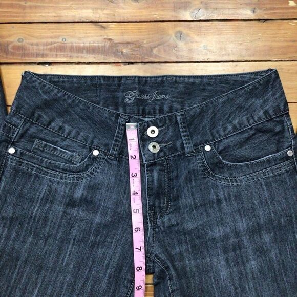 GUESS Rare flare 1981 low rise jeans vintage - Picture 8 of 9